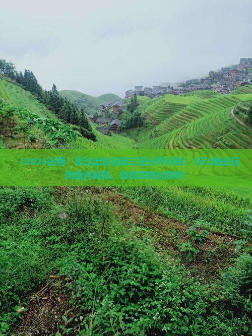 武汉前往三亚分界洲岛必玩地
