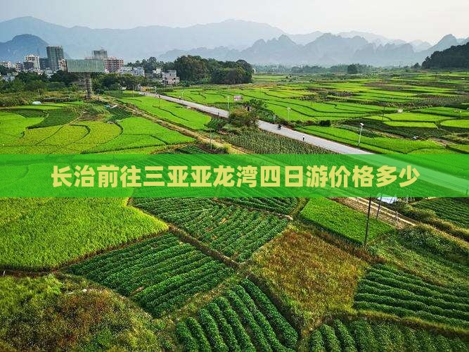 长治前往三亚亚龙湾四日游