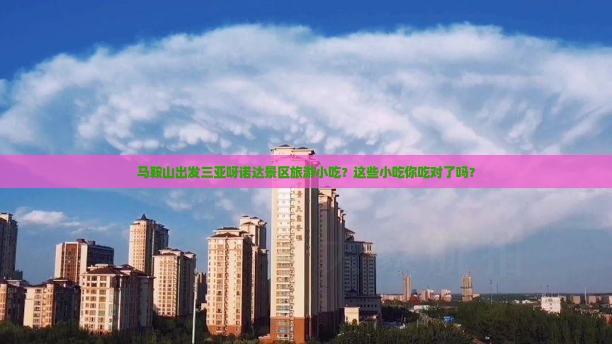 马鞍山出发三亚呀诺达景区旅游小吃