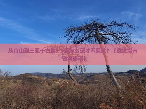 舟山去三亚千古情自由行