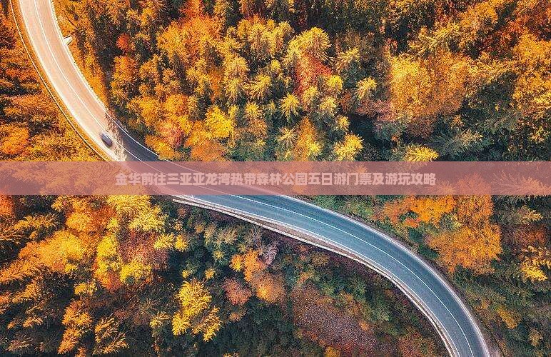 金华前往三亚亚龙湾热带森林公园五日游