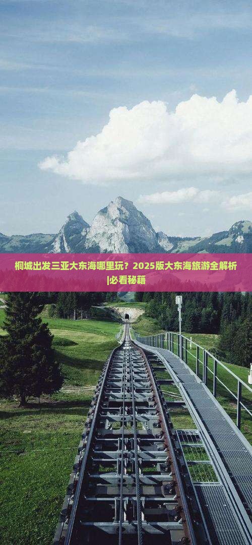 桐城出发三亚大东海哪里玩