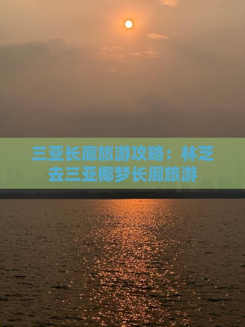 林芝去三亚椰梦长廊旅游