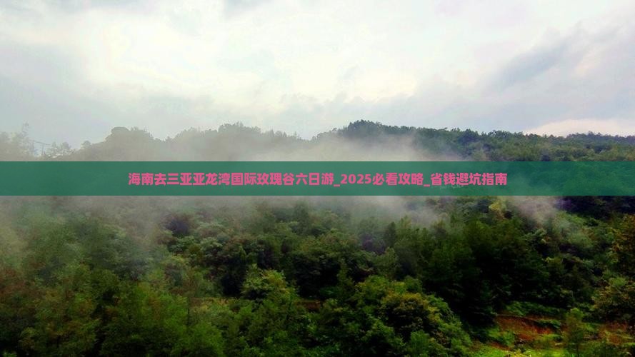 海南去三亚亚龙湾国际玫瑰谷六日游