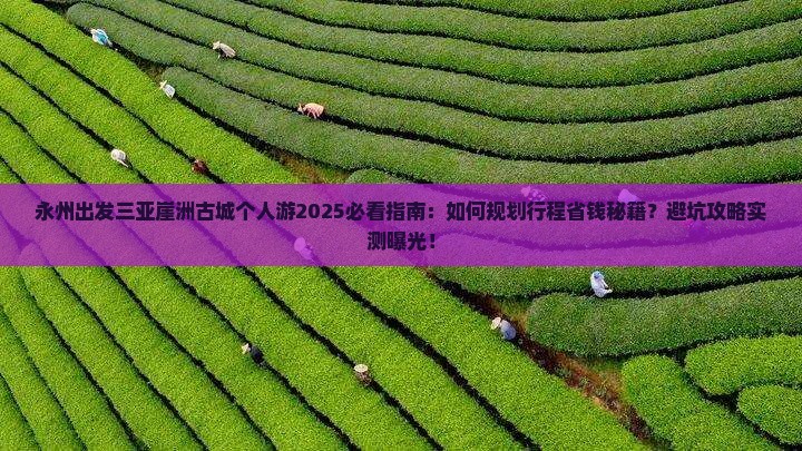 永州出发三亚崖洲古城个人游