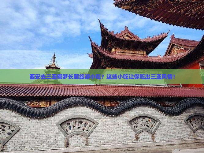 西安去三亚椰梦长廊旅游小吃