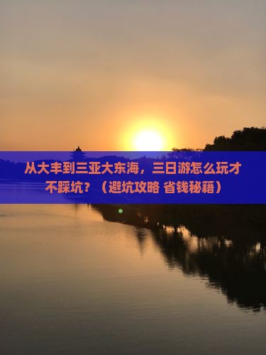 大丰前往三亚大东海三日游