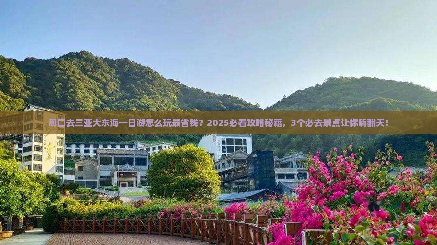 周口去三亚大东海一日游