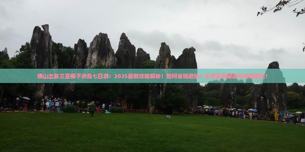 佛山出发三亚椰子洲岛七日游