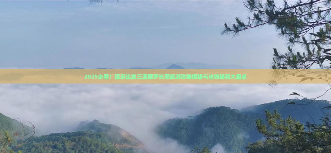 延安出发三亚椰梦长廊旅游