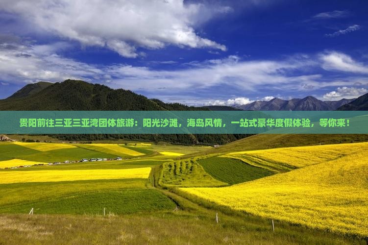 贵阳前往三亚三亚湾团体旅游