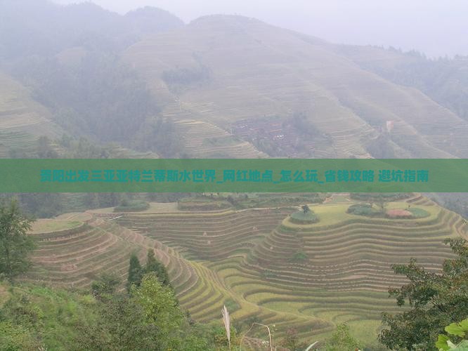贵阳出发三亚亚特兰蒂斯水世界旅游网红地点