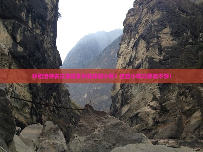 呼和浩特去三亚蜈支洲岛旅游小吃