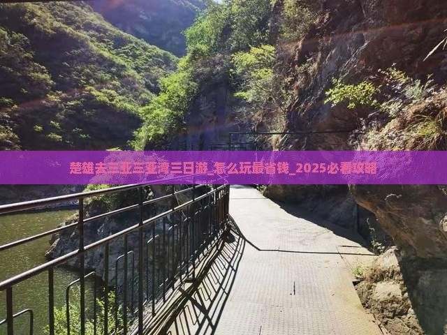 楚雄去三亚三亚湾三日游