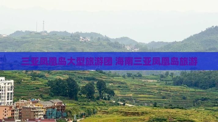 衢州前往三亚凤凰岛大型旅游团