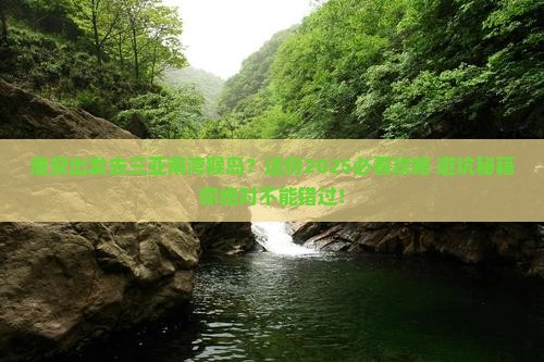 淮安出发三亚南湾猴岛必玩地