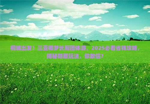 桐城前往三亚椰梦长廊团体旅游