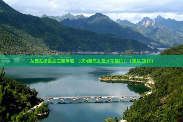 崇左出发三亚后海自由团