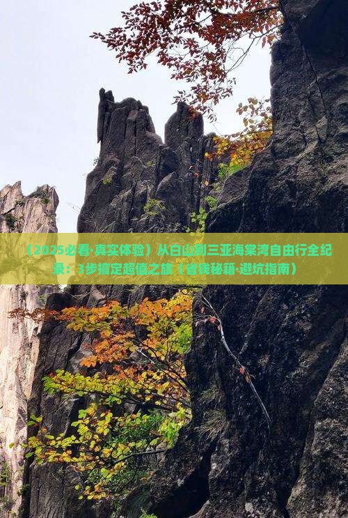 白山前往三亚海棠湾自由行