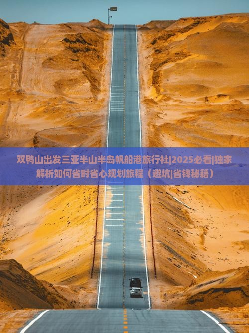 双鸭山出发三亚半山半岛帆船港旅行社