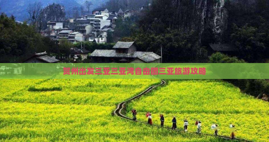 贺州出发三亚三亚湾自由团