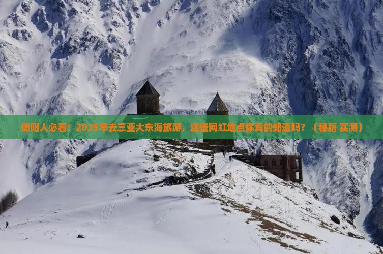 衡阳去三亚大东海旅游网红地点