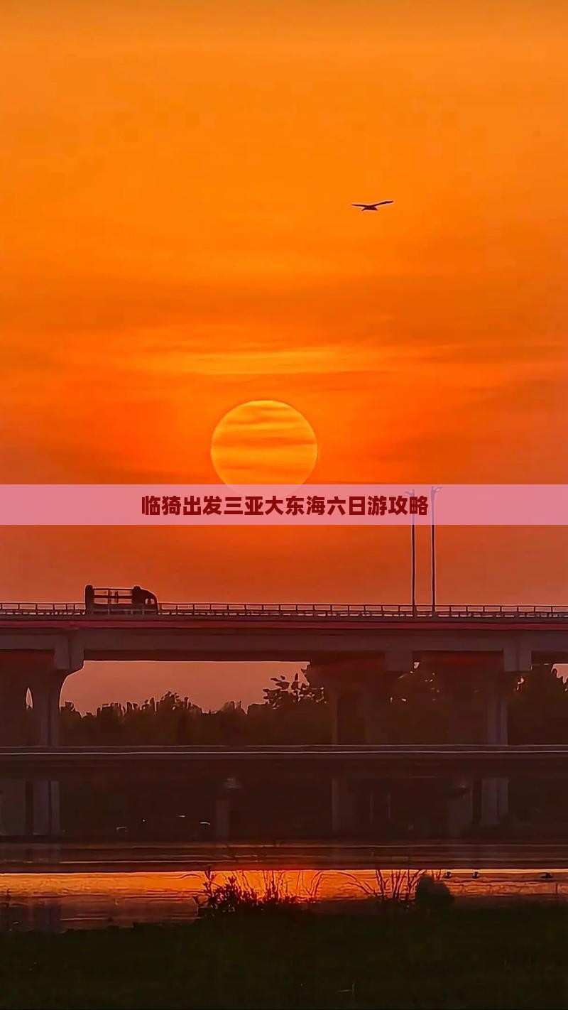 临猗出发三亚大东海六日游