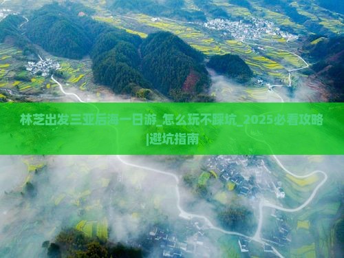 林芝出发三亚后海一日游