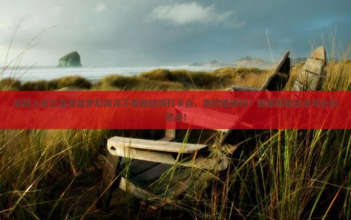 阜阳去三亚海昌梦幻海洋不夜城旅游打卡点