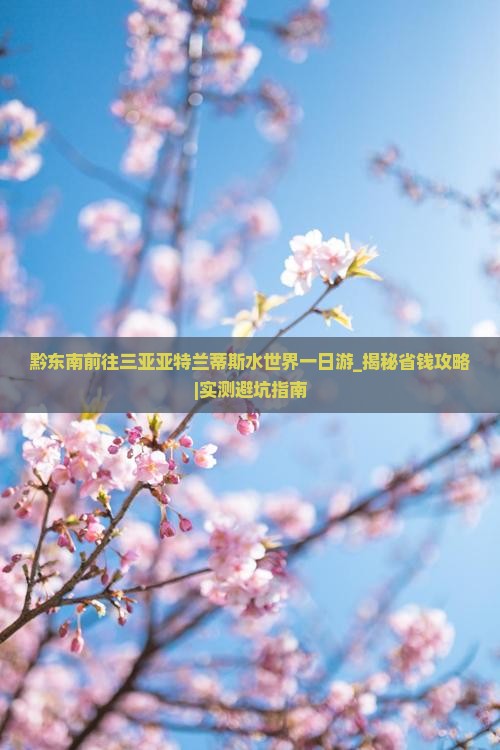 黔东南前往三亚亚特兰蒂斯水世界一日游