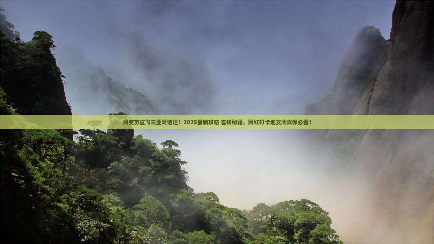 阿克苏出发三亚呀诺达景区旅游网红地点