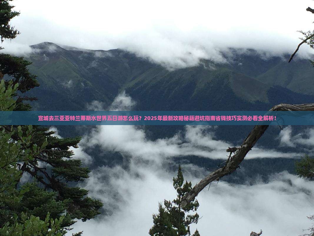 宣城去三亚亚特兰蒂斯水世界五日游