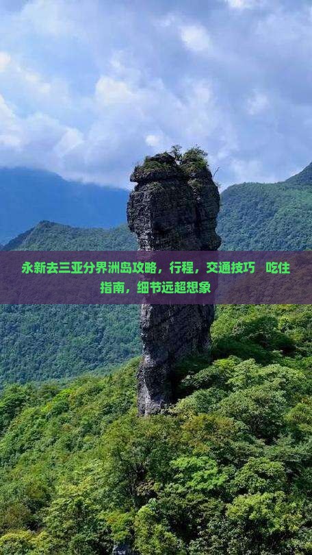 永新去三亚分界洲岛攻略