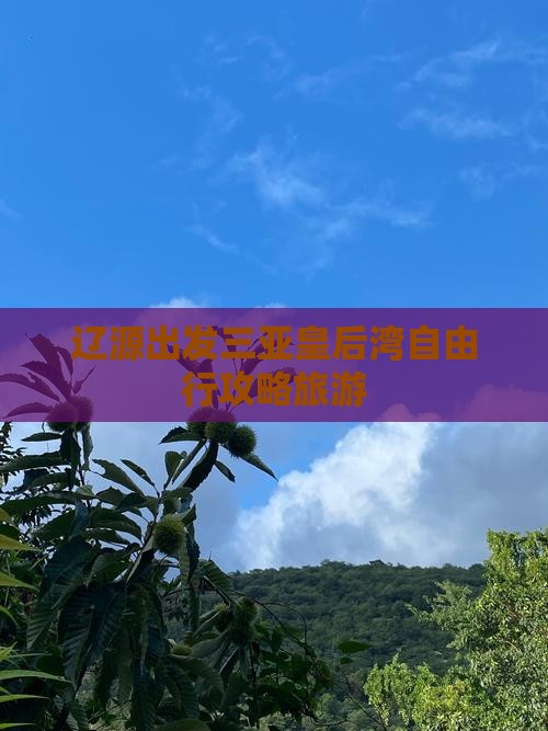 辽源出发三亚皇后湾自由行