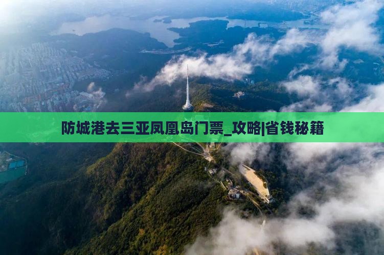 防城港去三亚凤凰岛门票