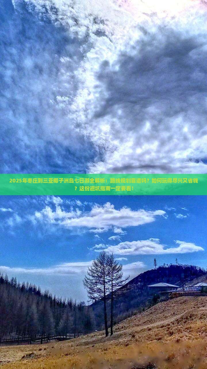 枣庄出发三亚椰子洲岛七日游