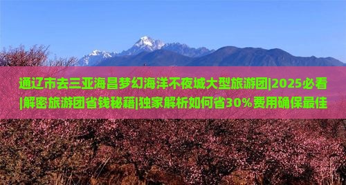 通辽市去三亚海昌梦幻海洋不夜城大型旅游团