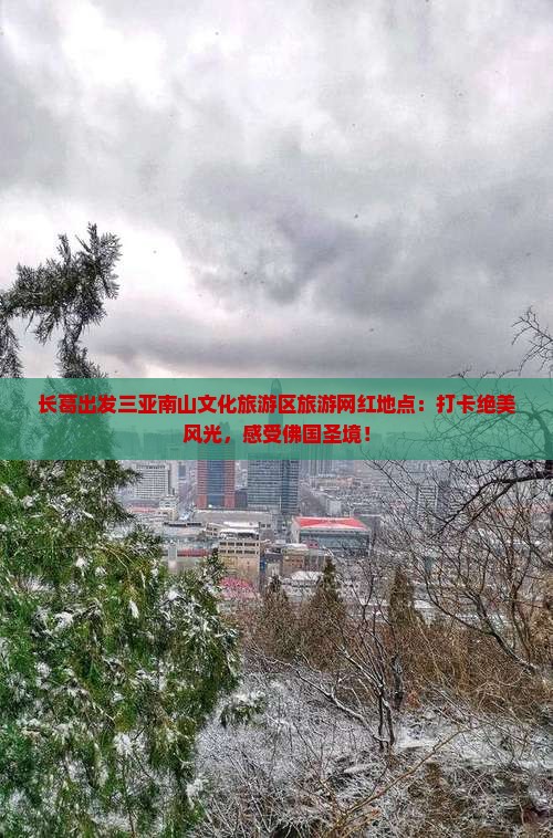 长葛出发三亚南山文化旅游区旅游网红地点