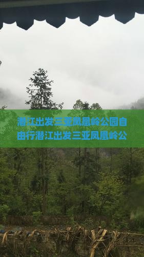 潜江出发三亚凤凰岭公园自由行