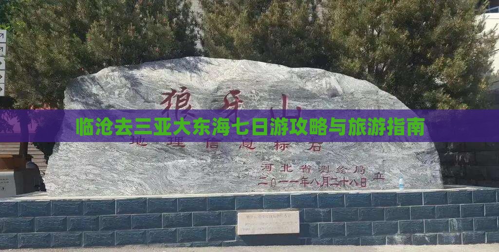临沧去三亚大东海七日游