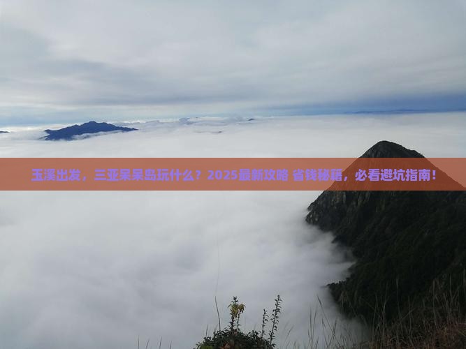 玉溪去三亚呆呆岛哪里玩