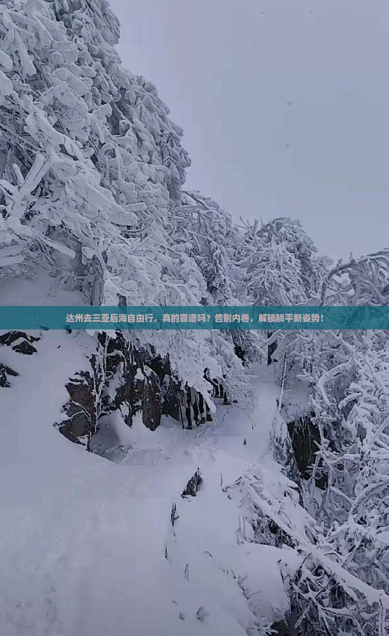 达州去三亚后海自由行