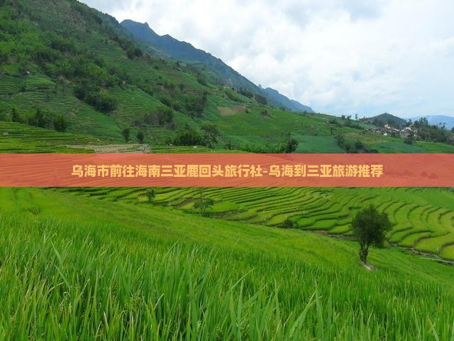 乌海市前往三亚鹿回头旅行社