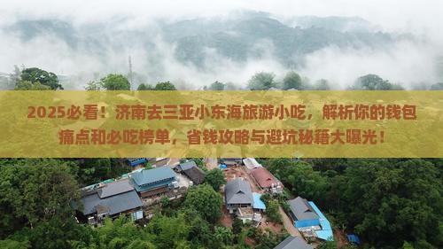 济南去三亚小东海旅游小吃