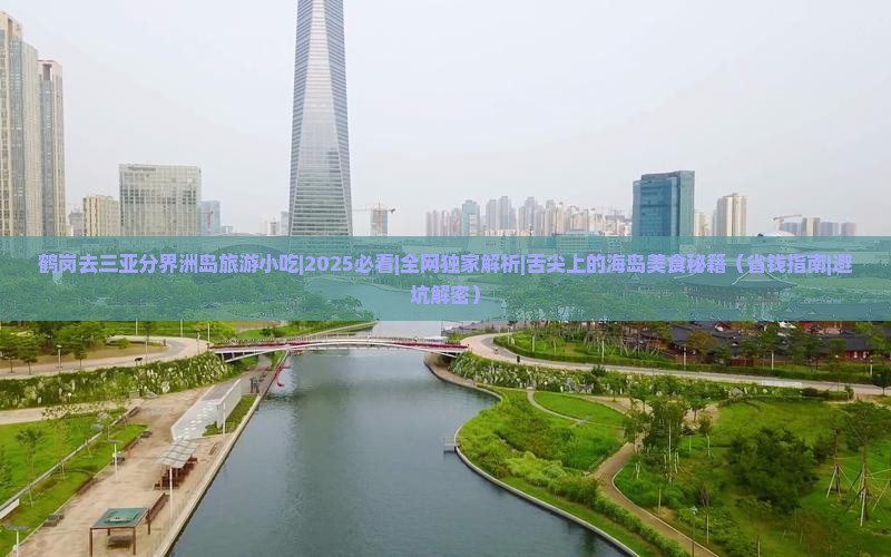 鹤岗去三亚分界洲岛旅游小吃