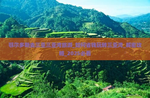 鄂尔多斯去三亚三亚湾旅游