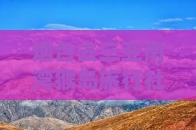 烟台去三亚南湾猴岛旅行社