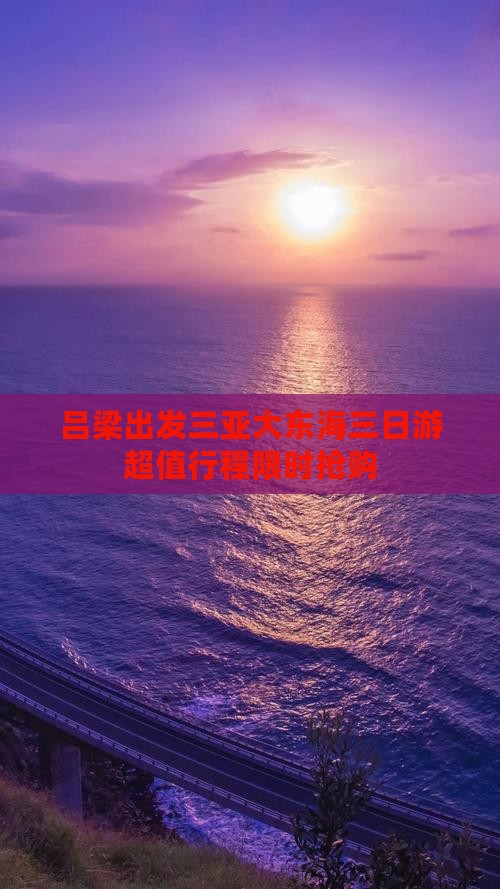 吕梁出发三亚大东海三日游