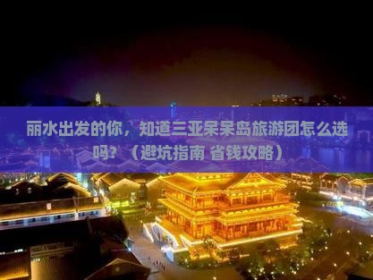 丽水去三亚呆呆岛大型旅游团