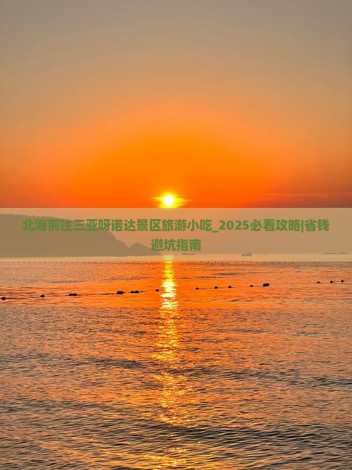 北海前往三亚呀诺达景区旅游小吃